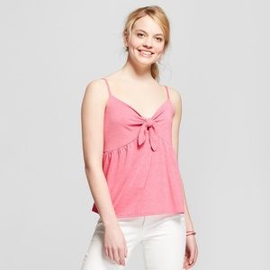 NWT Tie front cami